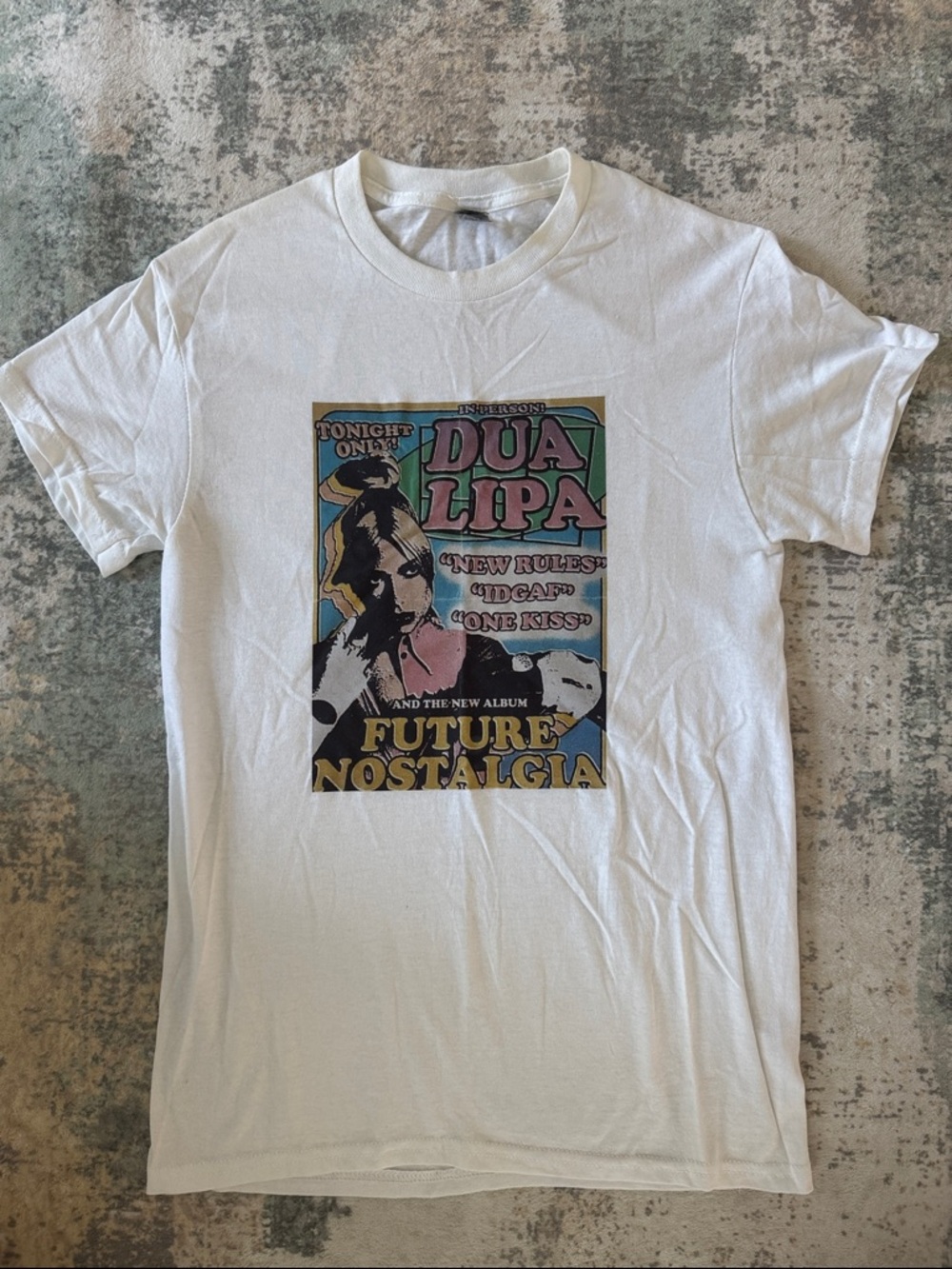 Dua Lipa π― cotton Future Nostalgia Tour Tee